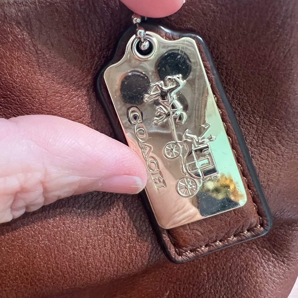 Coach Edie Tan Handbag - Picture 8 of 10